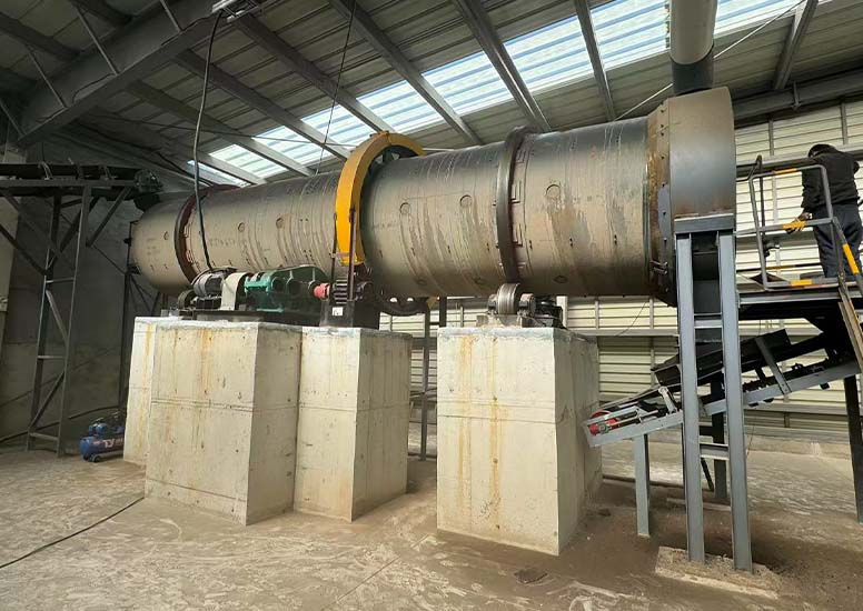 3t/h Organic fertilizer granulating production line