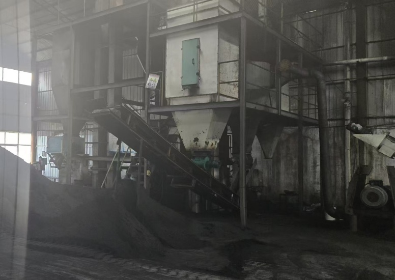 Combustible waste incineration production line