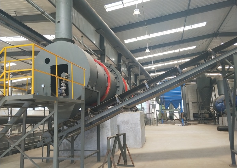 Domestic waste screening production line