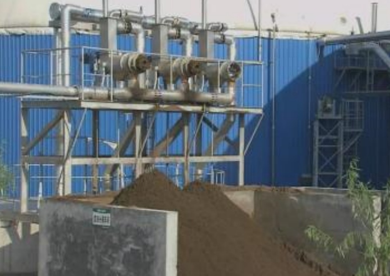 Fecal waste treatment production line