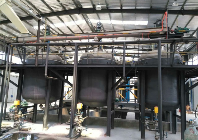 Liquid fertilizer production line