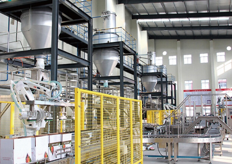 Sulfur coating production line