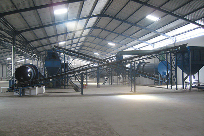 What is an organic fertilizer production line?