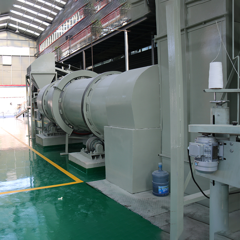 Customer in Queensland Australia is building fertilizer coating machine equipment.