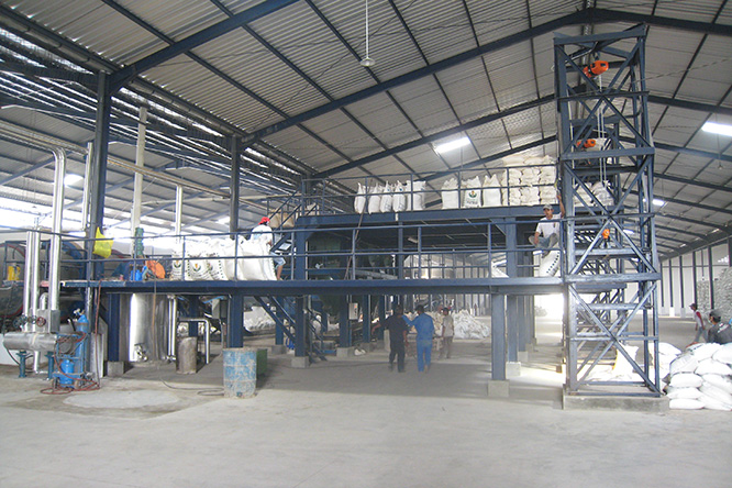 Install a urea melting granulation production line for a Malaysian client