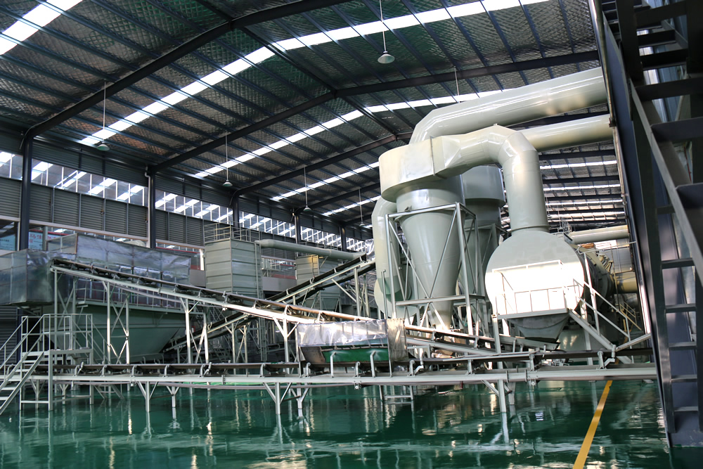 Design and install organic fertilizer production line for Filipino clients