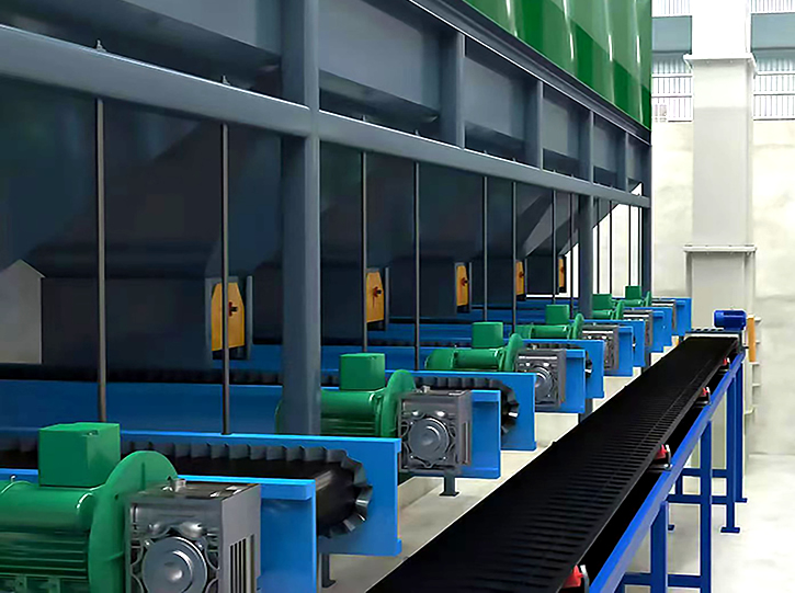 Mixing fertilizer equipment sent to Hanoi, Vietnam