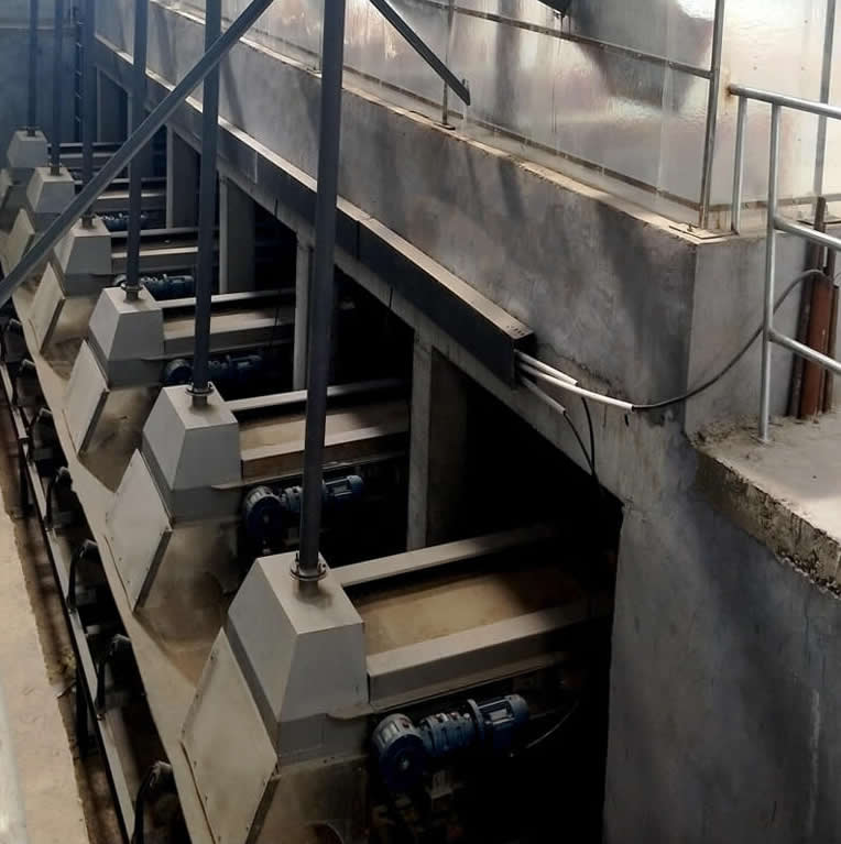 We installed and debugged an electronic batching machine for a client in the Philippines.